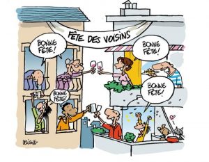 Fête des voisins à tous les étages