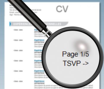 Non au CV de 5 pages !